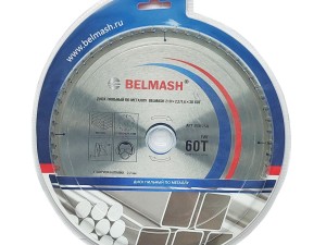 Диск пильный по металлу BELMASH 210x2,2/1,6x30 60T - фото 2
